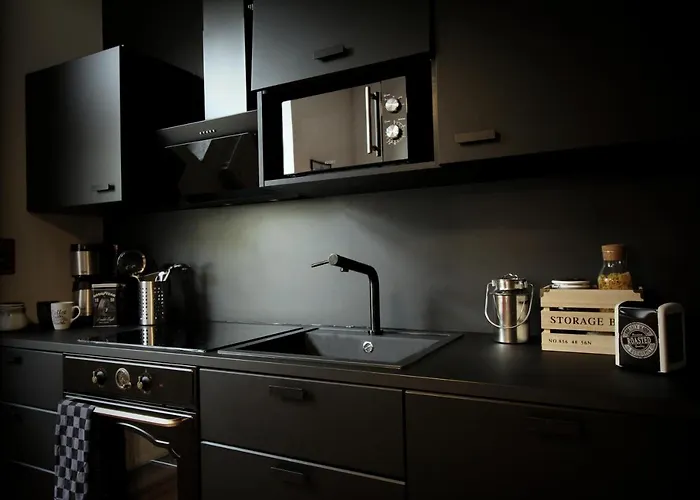 Zentrales Newyork-designapartment Mit 2 Betten Nahe Messe L Flughafen Lejlighed